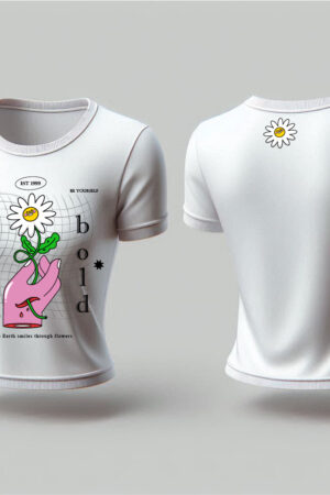 Crop Top Woman Flower