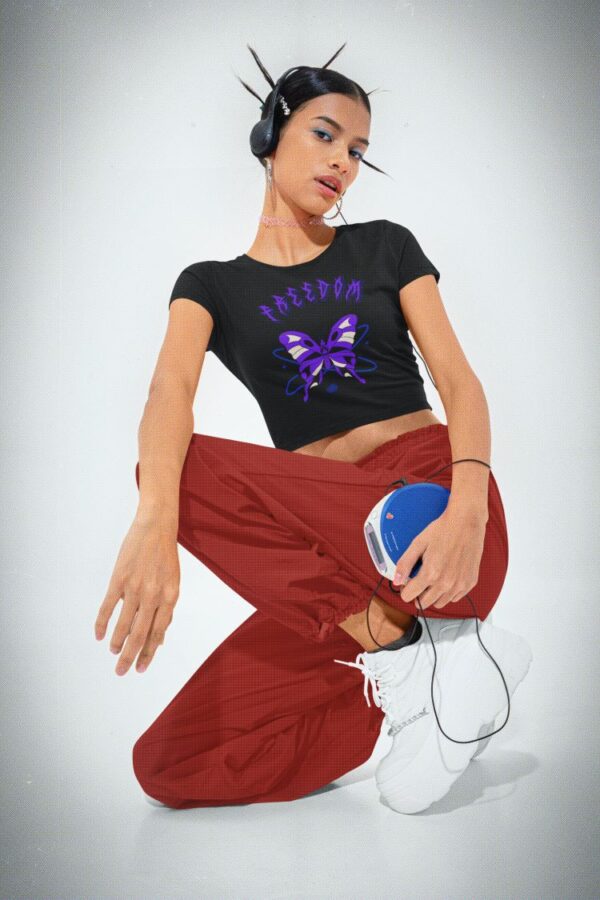 Crop Top Woman Freedom - Imagen 2