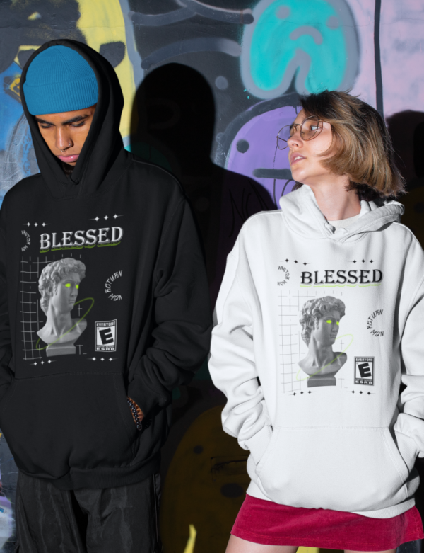 Hoodie Premium Blessed - Imagen 2